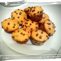 Muffins américains aux pépites de chocolat - recette