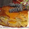 gâteau provençal aux abricot et à la lavande