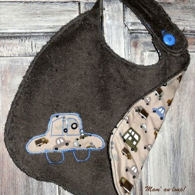 Bavoirs garçon et serviettes, accroche-tétine: Nouveaux modèles!!