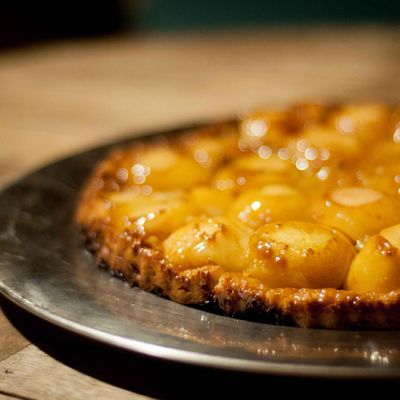 Tarte tatin de poires caramélisées