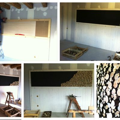 Déco 5 : Rondins de bois