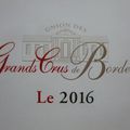 Des vins "Primeurs" du millésime 2016 à Bordeaux : l'appellation Pomerol à l'UGC