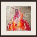 Giant pear  acrylic on paper size 30x40cm
