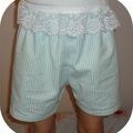 Short de garçonnet pour fillette