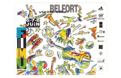 Belfort FIMU 1992, une carte postale insolite !