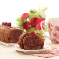 Gâteau yaourt aux biscuits roses Fossier, huile de coco et framboises fraiches....