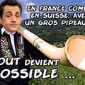 En France comme en Suisse, avec un gros pipeau...