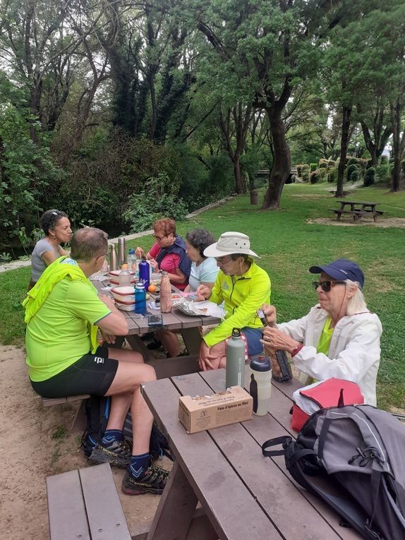 13km dans les collines de Flassans pour 13 sportifs 