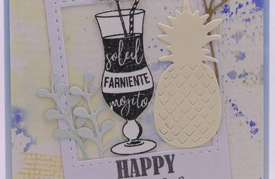 Carte cocktail