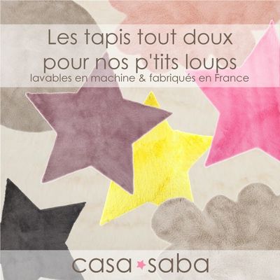Jolis tapis tout doux pour les petits et les grands!