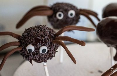 Cake pop d'Halloween