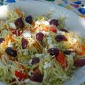 salade de courgettes à la feta