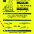 Concert à l'église de Fontenoy le 9 août suivi d'un vin d'honneur  !