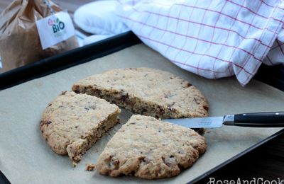 Cookie géant à partager - BioVillage Marque Repère