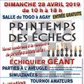 Le printemps des Échecs s'invite à Agay !