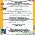 Programme des animations de Noël