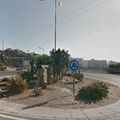 Rond-point à La Cala del Moral (Espagne)