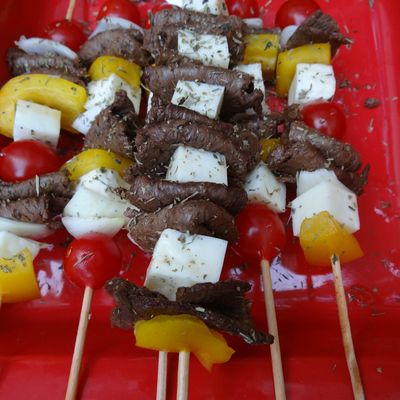 J'ai testé : Brochettes végétariennes sans en avoir l'air!