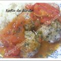 Kefta de dinde