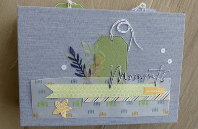 Mini-album "Moments en famille" - Kit du mois de la fée du scrap.