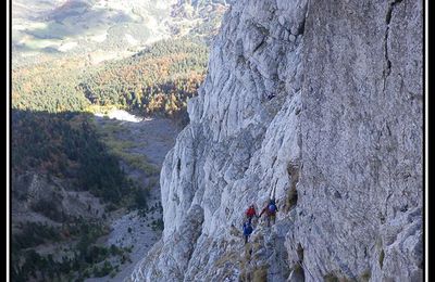 Vercors: Mont Aiguille et vire de l'arche