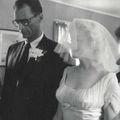 1/07/1956 Cérémonie Juive Mariage Marilyn et Arthur