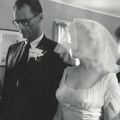 1/07/1956 Cérémonie Juive Mariage Marilyn et Arthur