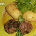 Boulettes à la menthe.