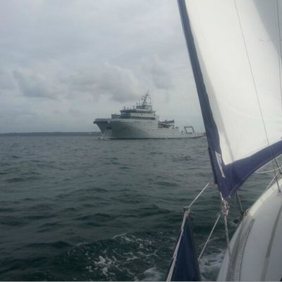 Rencontre en rade ...