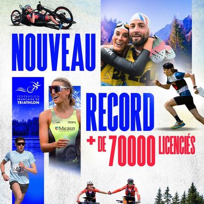 + de 70 000 licenciés !