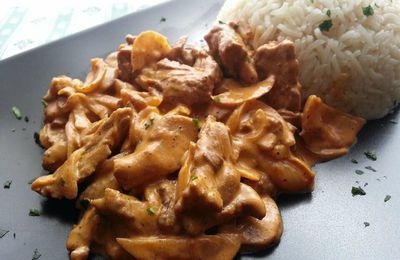 Boeuf Stroganoff sans Alcool