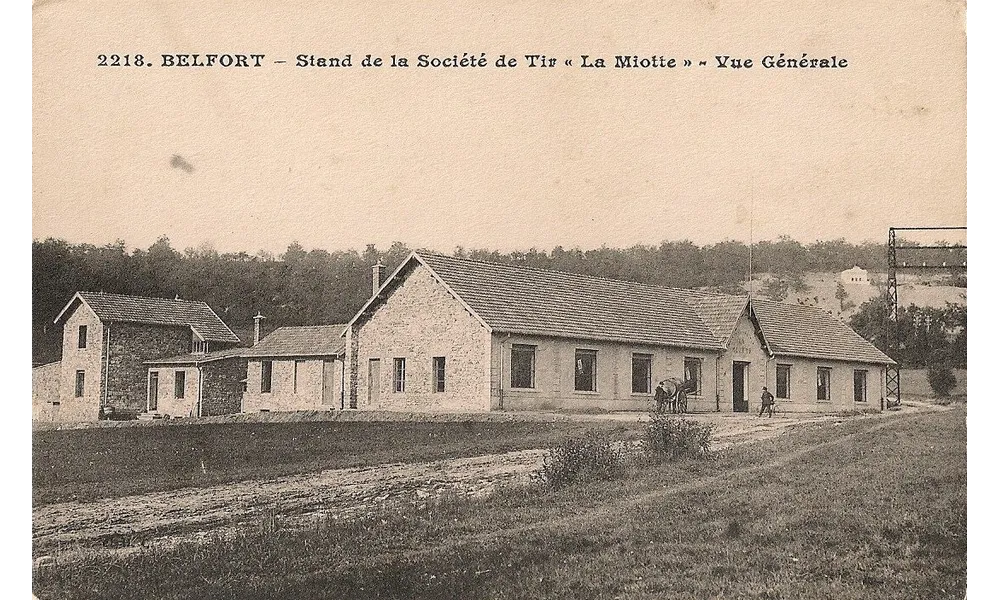 Le 1er Stand de tirs à Belfort, La Miotte