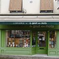Signature samedi 11 juillet à la librairie "Le Goût des Mots" à Mortagne-au-Perche