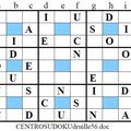 Mon cinquante-sixième centrosudoku