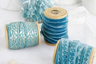 Un Noël bleu glacier ... comme la Reine des Neiges 