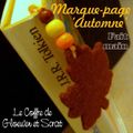 [Fait main] Marque-page 'Automne'