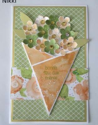 Carte fête des mères et carte marque pages