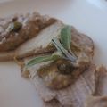 Rôti de porc sauce tonnato