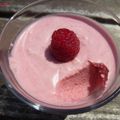 Mousse aux framboises