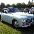 La Simca 8 sport carrosserie Facel cabriolet de 1951 (7 ème Rohan Locomotion à Saverne)