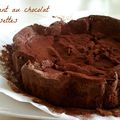 Fabulous cake : fondant au chocolat aux noisettes (sans farine)