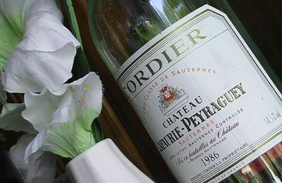 Desserts et liquoreux : Lafaurie-Peyraguey 1986 et De Myrat 2001
