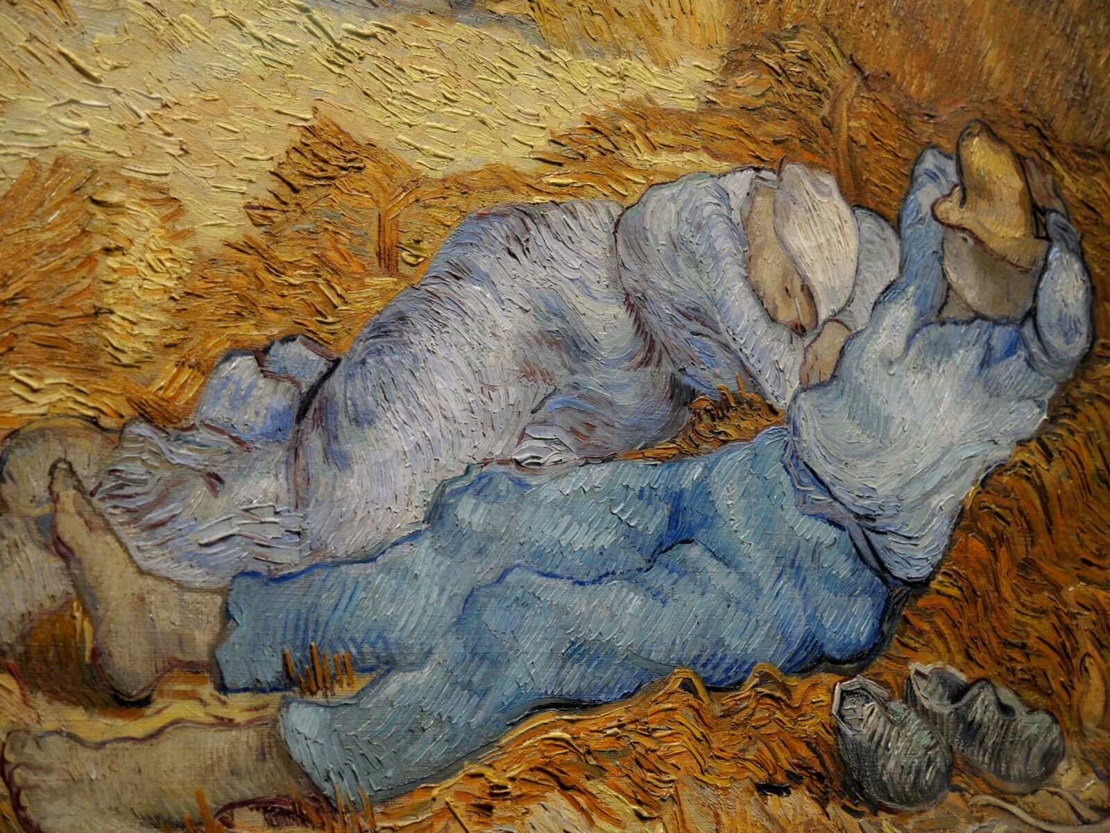 Paris, musée d'Orsay, La Méridienne, Van Gogh, détail (75)