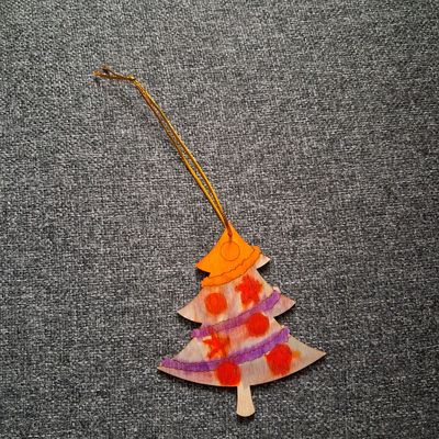 Coloriage sur support Noël