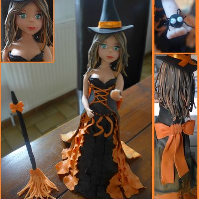 Gentille sorcière d'halloween