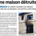 Incendie d'habitation