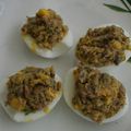 Oeufs farcis aux sardines