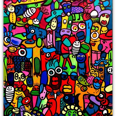 La souris à pois roses