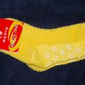chaussettes chaudes - surchaussettes - 6 à 8 ans - antiglisse