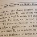 Dans AURA 111, Aux calendes grecques, un texte de C.-L. Desguin